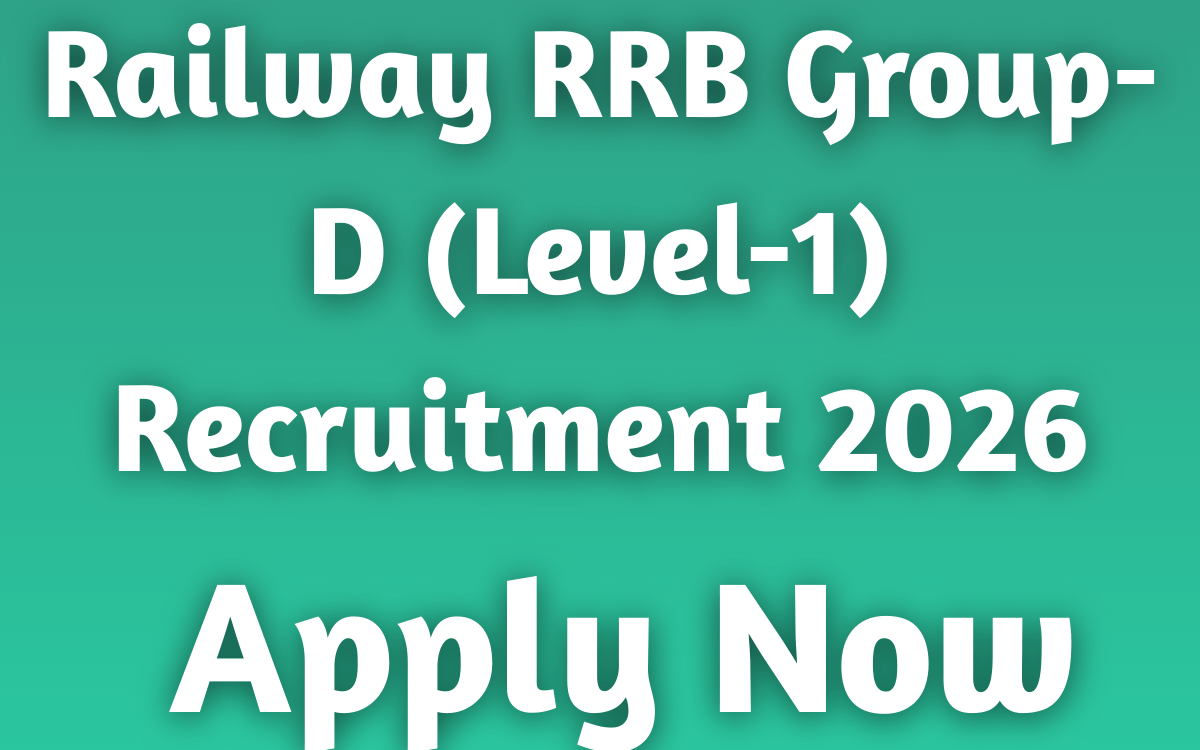 Railway RRB Group-D (Level-1) Recruitment 2026