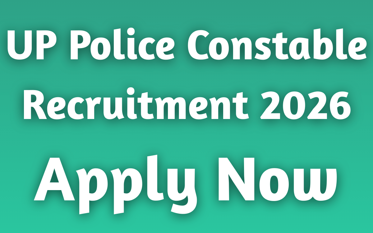 UP Police Constable Recruitment 2026