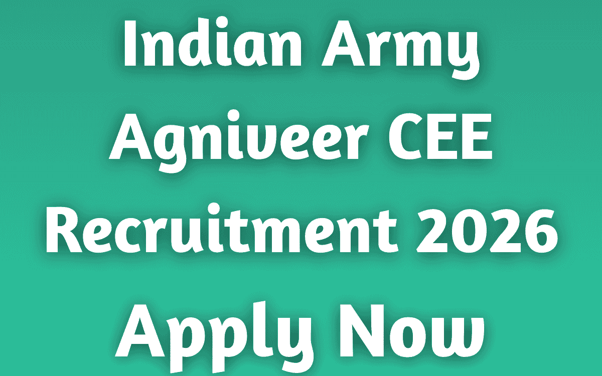 Indian Army Agniveer CEE Recruitment 2026